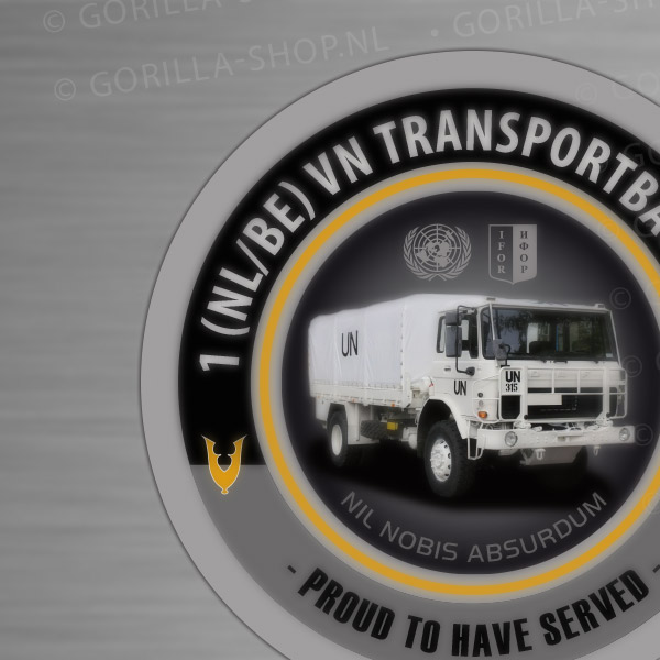 sticker 1 NL/BE VN Transportbataljon