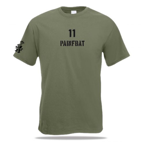 11painfbat bedrukt t-shirt