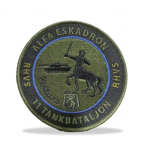 A-Eskadron 11 Tankbataljon patch