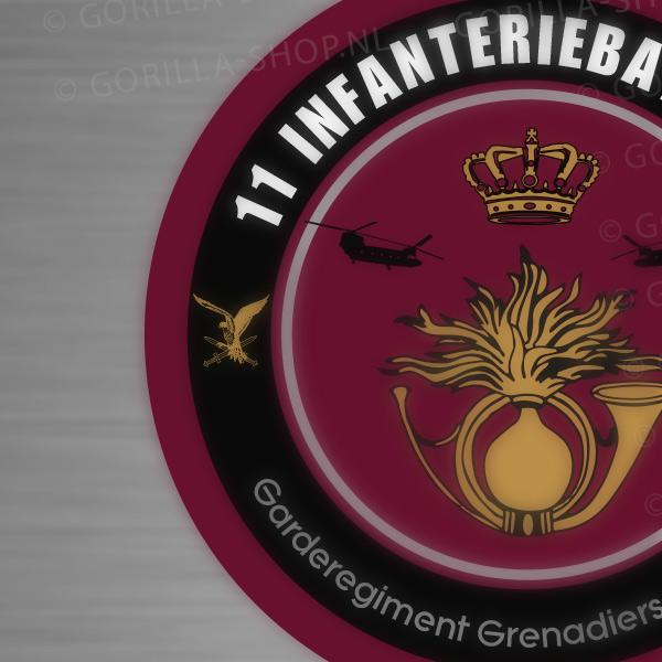 11 infanteriebataljon sticker