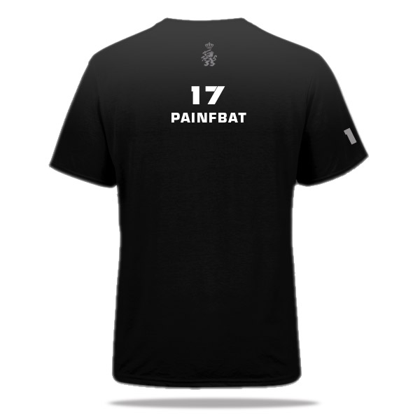 bedrukt t-shirt 17painfbat