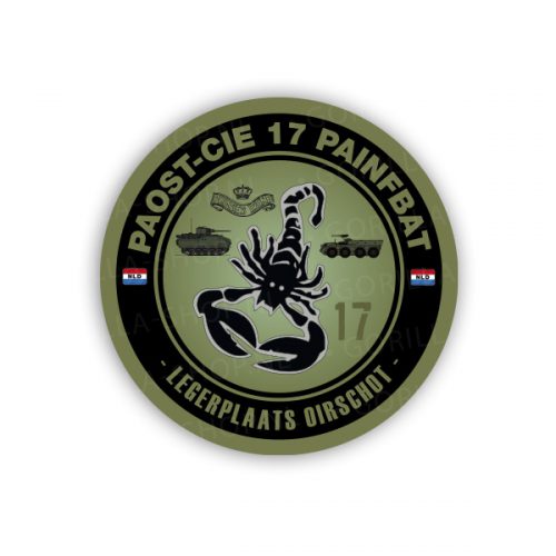sticker PAOST-CIE 17 Painfbat