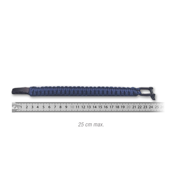 Paracord Armband - Luchtmobielrood - Afbeelding 3