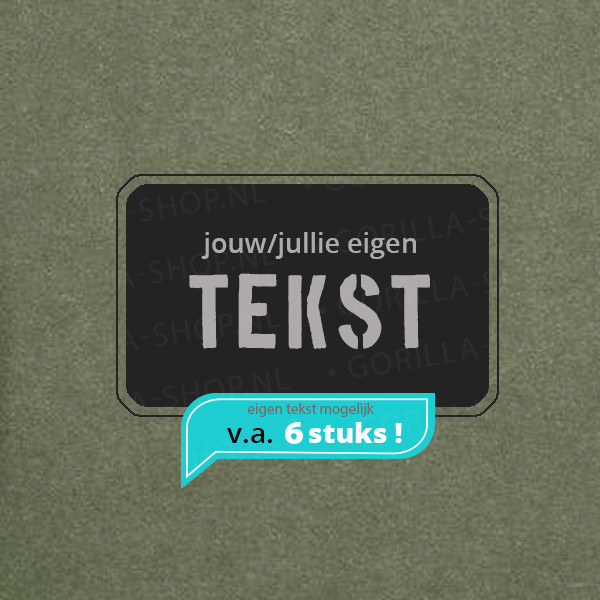 Veteraan - Beanie (vlag NL - zwart) - Afbeelding 4