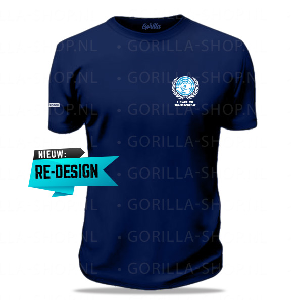 1 (NL/BE) UN Transport Battalion Blauw T-shirt