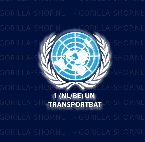 1 (NL/BE) UN Transport Battalion Blauw T-shirt - Afbeelding 5