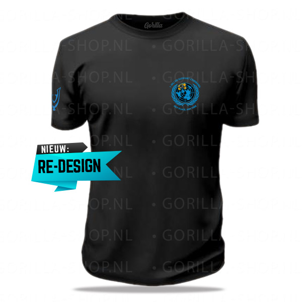 1 (NL) UN Support Command ZWART Premium T-shirt