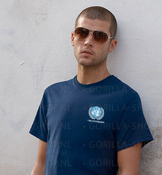 1 (NL) UN Signal Battalion T-shirt - Afbeelding 3