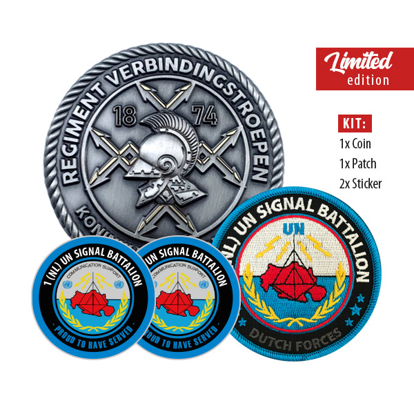 1 (NL) UN Signal Battalion Coin Kit