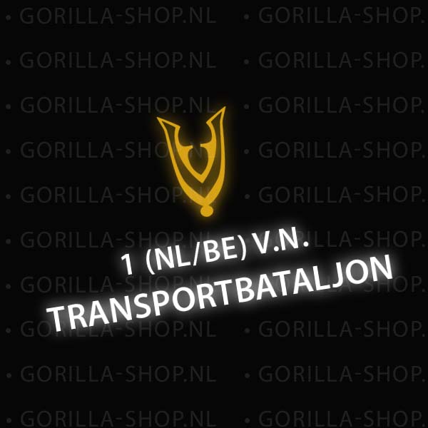 1 (NL/BE) VN TRANSPORTBATALJON Premium (zwart) - Afbeelding 6