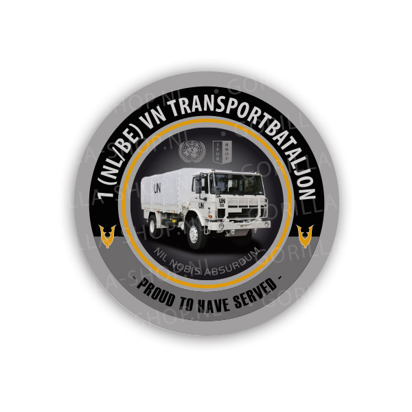 1 (NL/BE) VN Transportbataljon sticker