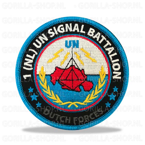 1 (NL) UN Signal Battalion Patch