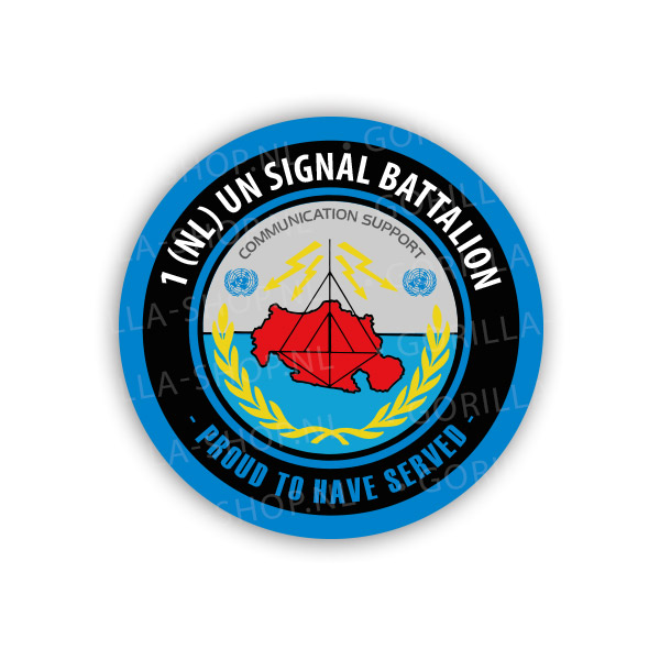1 (NL) UN Signal Battalion sticker