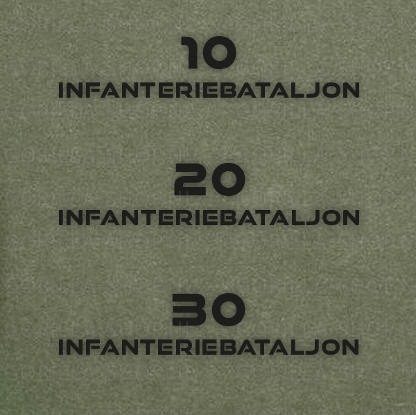 10-20-30 Infanteriebataljon (NATRES) t-shirt - Afbeelding 5