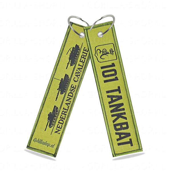 101 Tankbataljon – TAG (zwart logo)