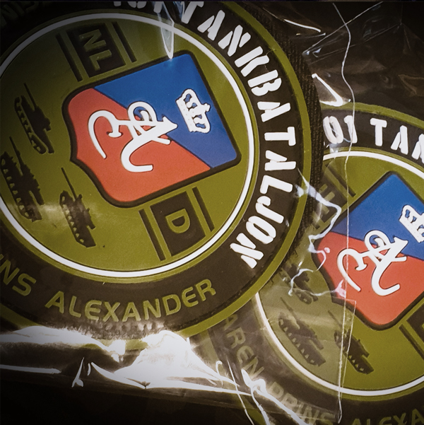 101 Tankbataljon Patch (pvc, 3 + 1 gratis!) - Afbeelding 4