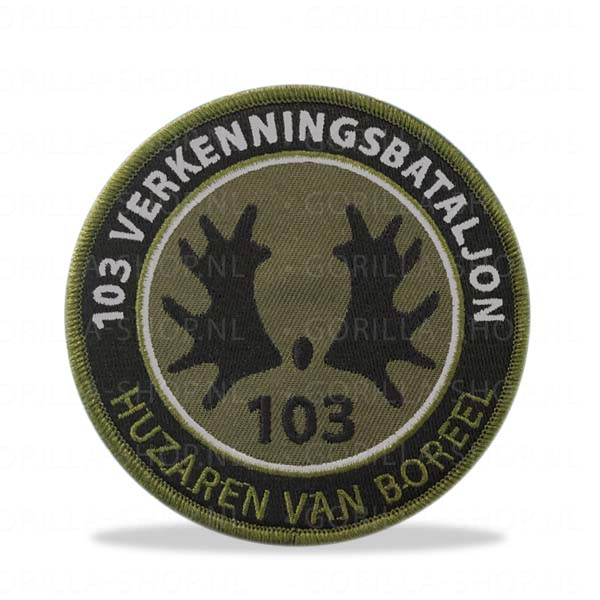 103 Verkenningsbataljon Patch GROEN