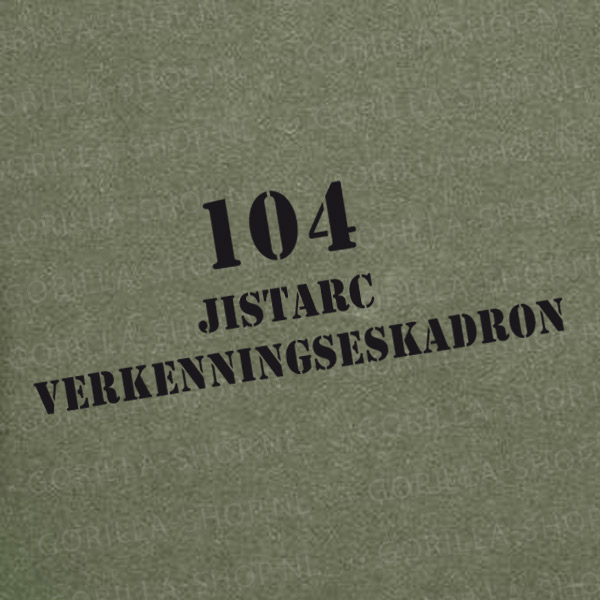 104 JISTARC Verkenningseskadron Premium T-shirt - Afbeelding 4