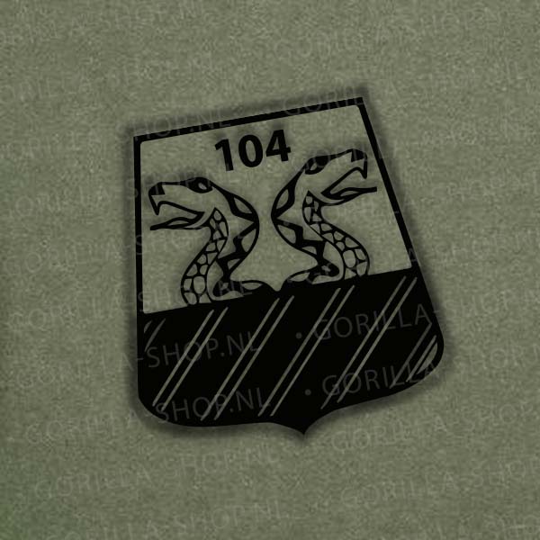 104 JISTARC Verkenningseskadron Premium T-shirt - Afbeelding 3
