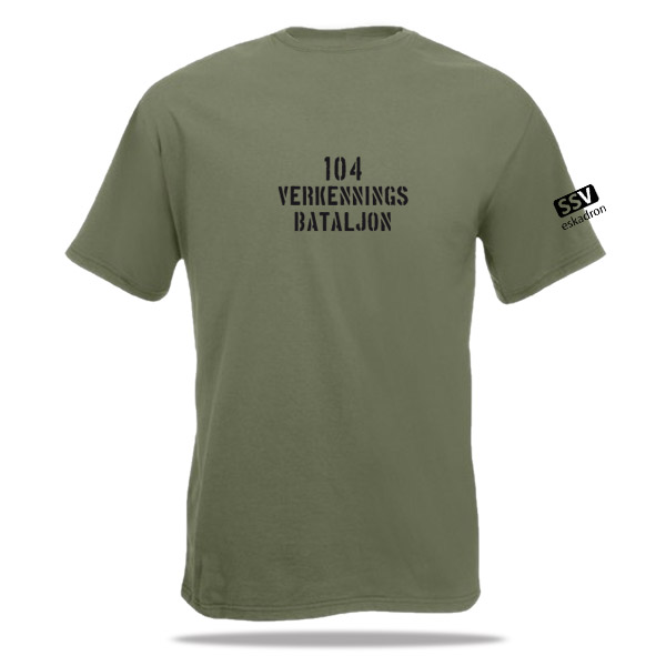 104 Verkenningsbataljon Premium T-shirt - Afbeelding 2