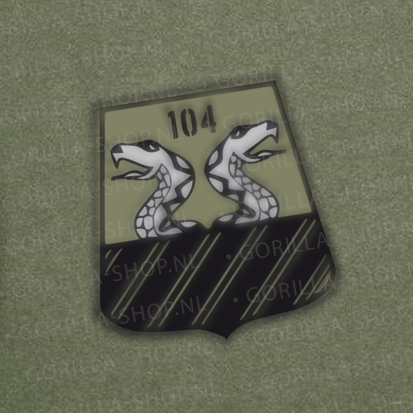104 Verkenningsbataljon Premium T-shirt - Afbeelding 5
