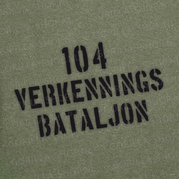 104 Verkenningsbataljon Premium T-shirt - Afbeelding 4
