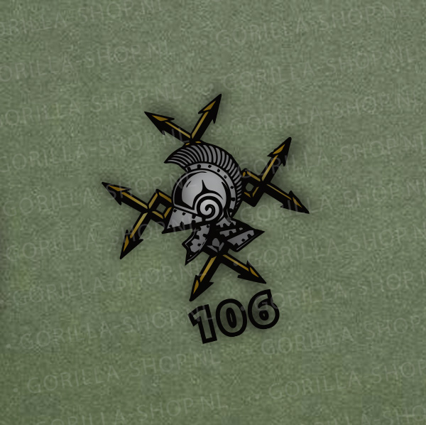 106 VBD BAT Premium T-shirt - Afbeelding 3