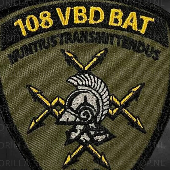 108 Verbindingsbataljon Patch - Afbeelding 2