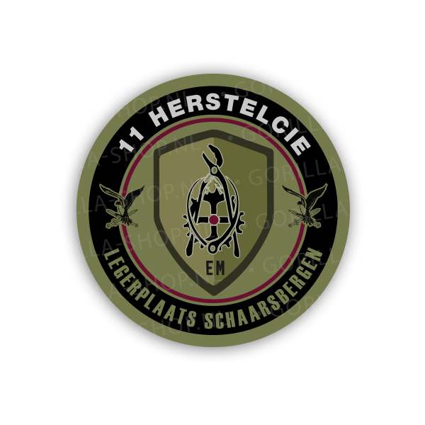 11 Herstelcompagnie sticker