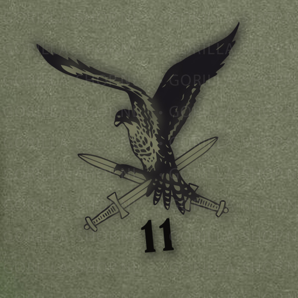 11 Luchtmobiele Brigade Premium T-shirt - Afbeelding 4