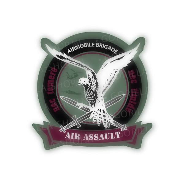 11 Luchtmobiele Brigade - FALCON (vrije vorm sticker)