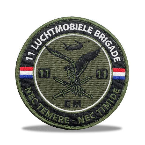 11 Luchtmobiele Brigade (groen) Patch