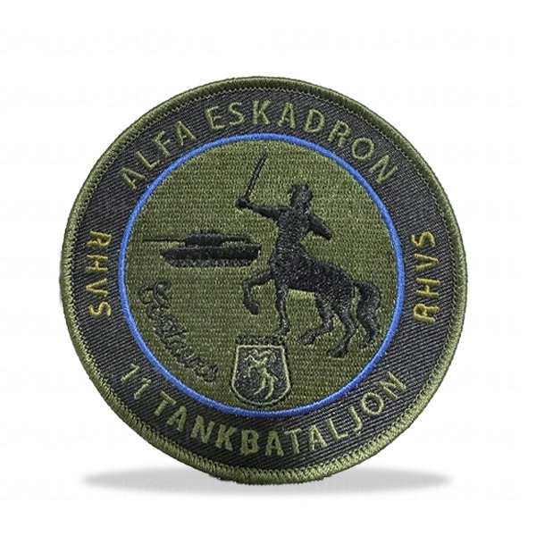 11 Tankbataljon A-eskadron patch
