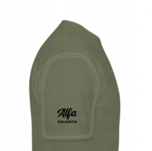 11 Tankbataljon A-eskadron Premium T-shirt - Afbeelding 3