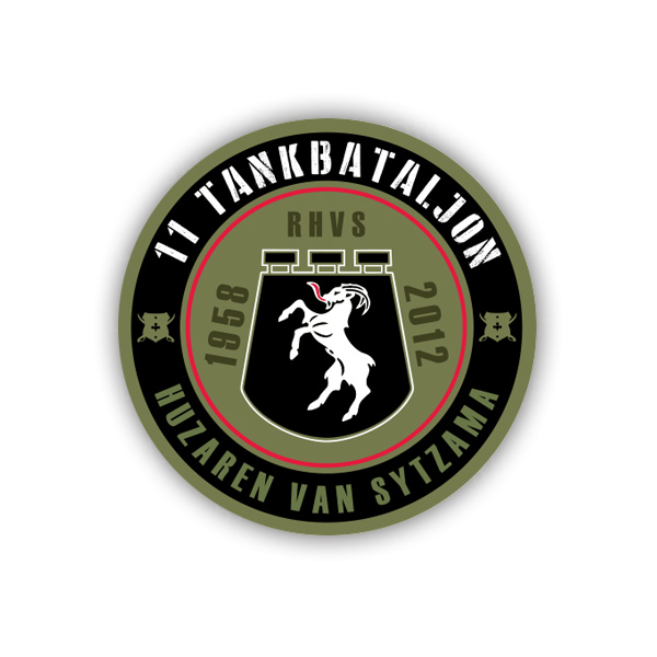 11 Tankbataljon sticker