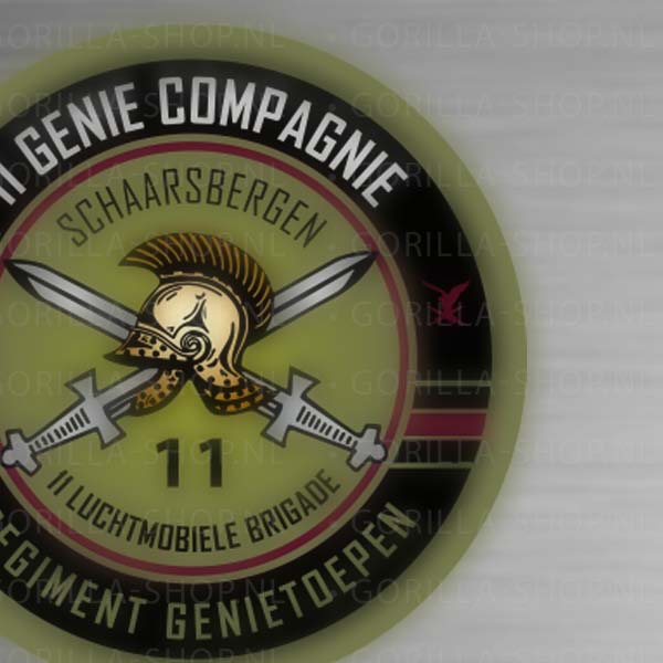11 Geniecompagnie - sticker - Afbeelding 2