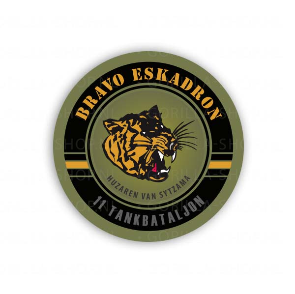 11 Tankbataljon B-ESKADRON sticker