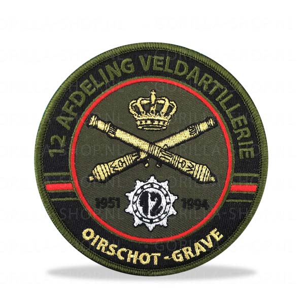 12 Afdeling Veldartillerie patch