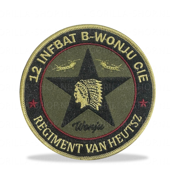 12 Infbat B-Wonju Cie patch