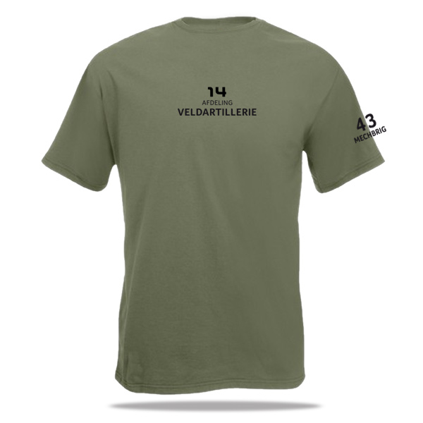 14 Afdeling Veldartillerie Premium t-shirt - Afbeelding 3