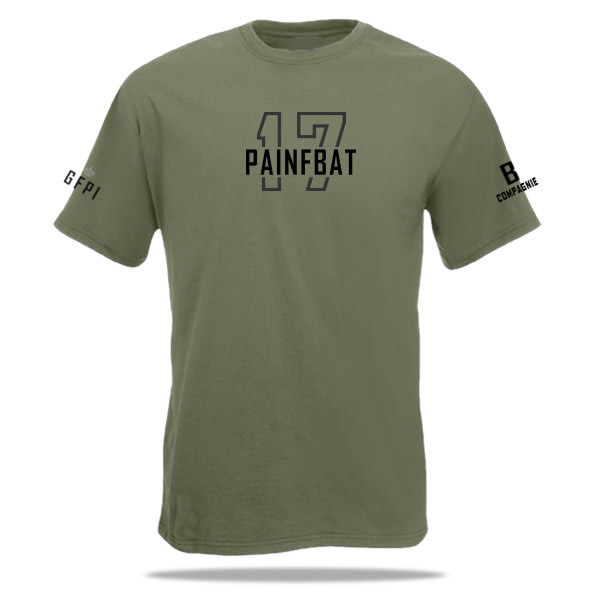 17 PAINFBAT OUTLINE T-shirt