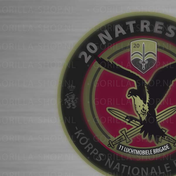 20 NATRESBAT- sticker - Afbeelding 2