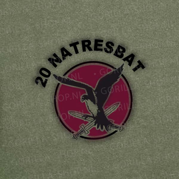 20 NATRESBAT Premium t-shirt - Afbeelding 4