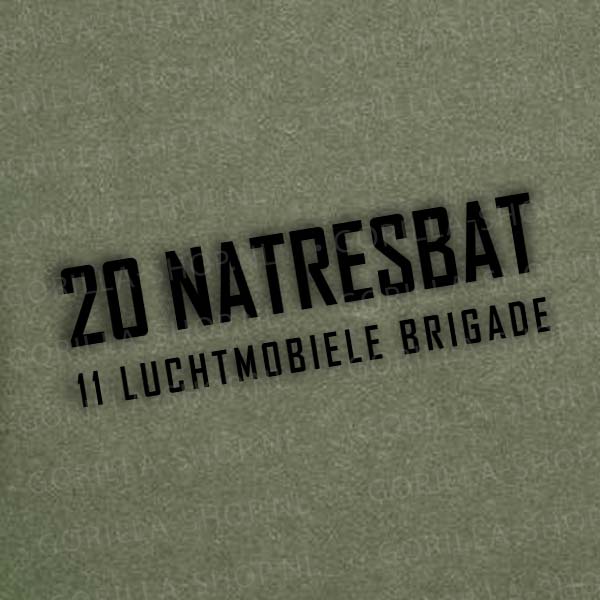 20 NATRESBAT Premium t-shirt - Afbeelding 5