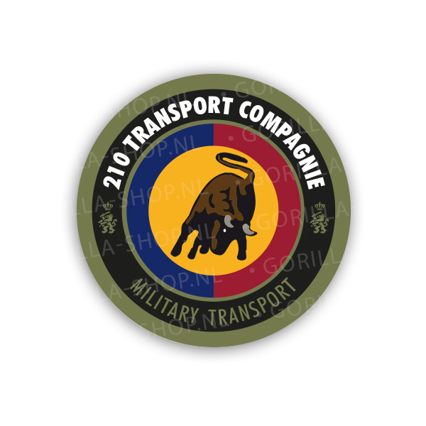 210 Transportcompagnie sticker