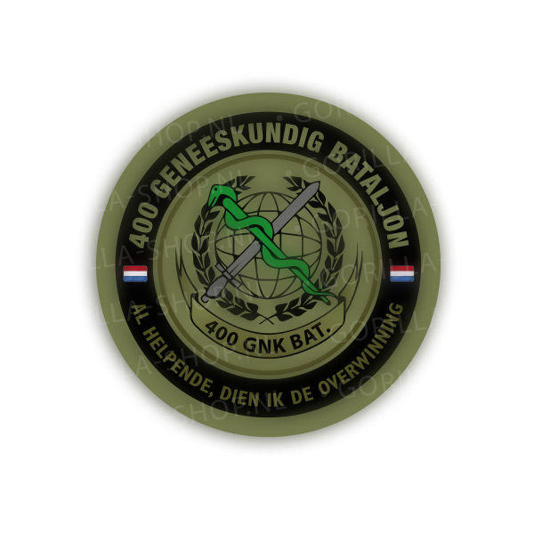 400 GNK BAT - Sticker (oud logo)