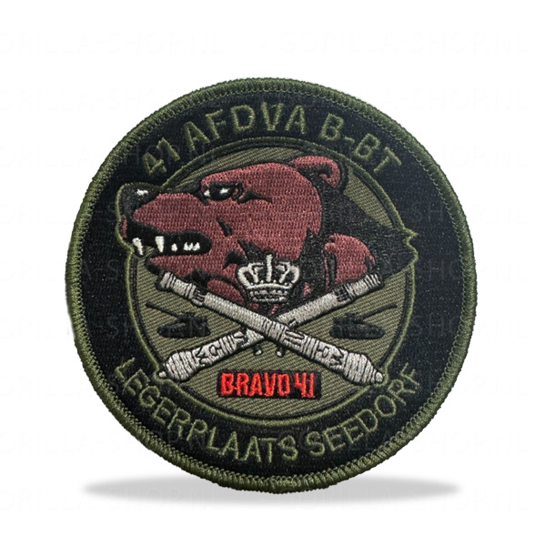 41 Afdeling Veldartillerie BRAVO BATTERIJ patch