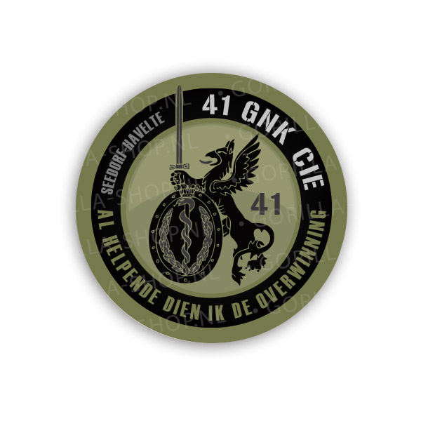 41 GNK Cie – Sticker rond