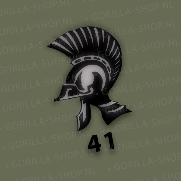 41 Geniebataljon Premium T-shirt - Afbeelding 4