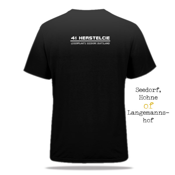 41 Herstel Cie Premium T-shirt ZWART - Afbeelding 2